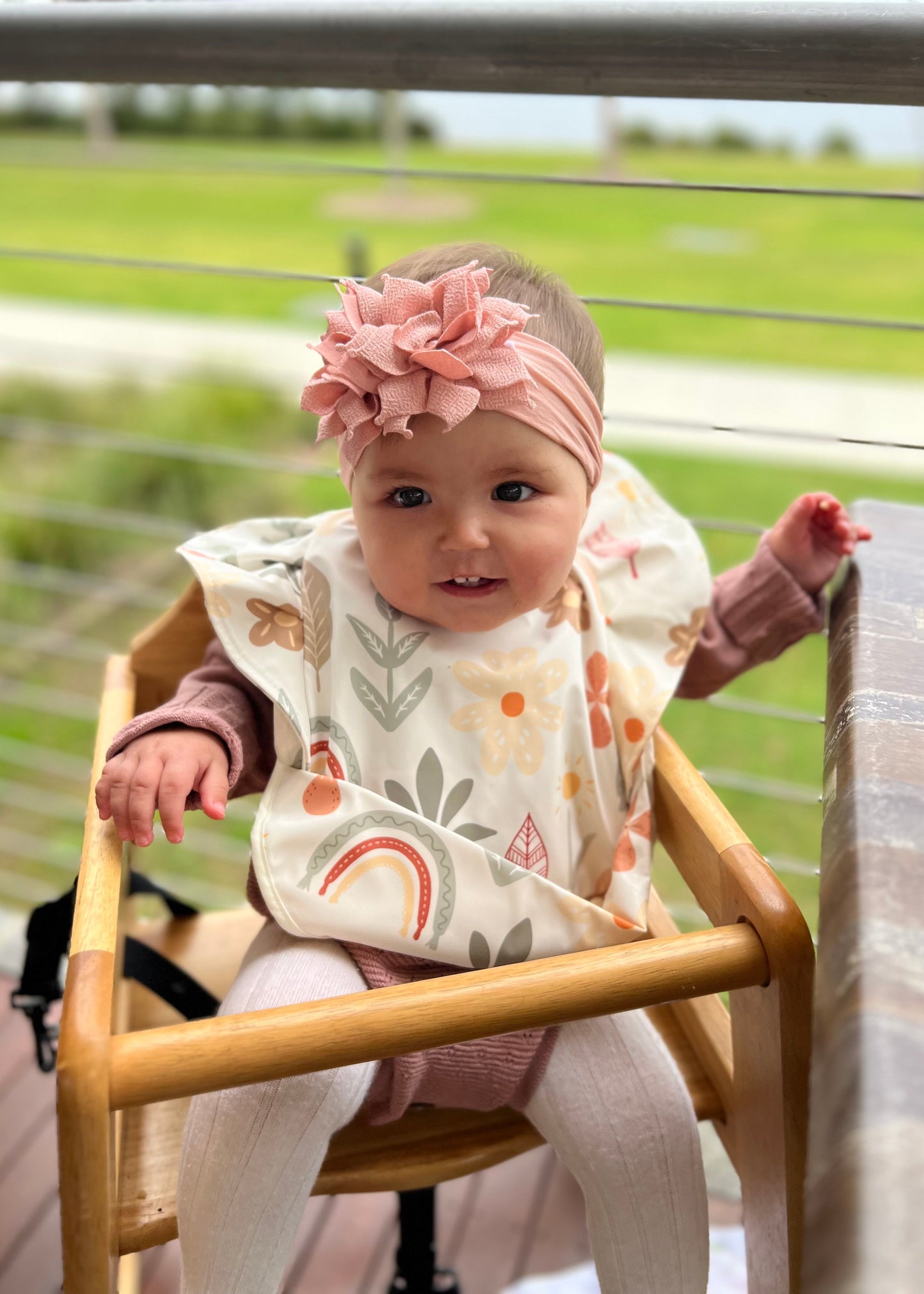Earth and Petals Statement Ruffle