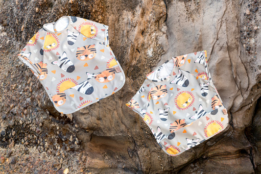 Sibling Rivalry Bib Bundle - Wild Plains