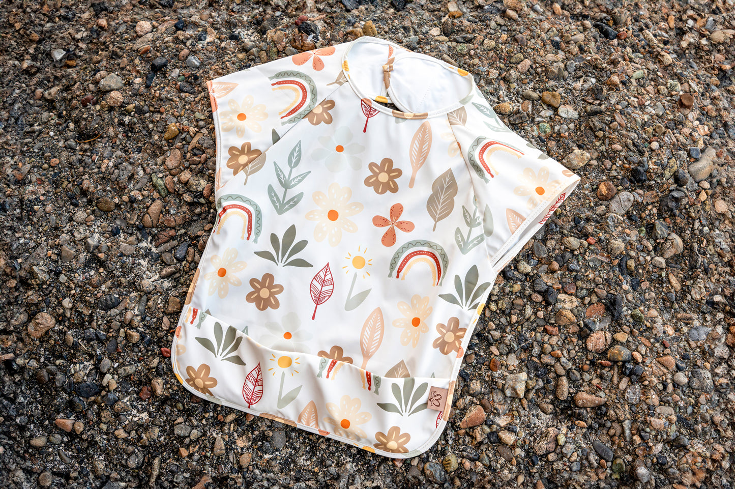 Sibling Rivalry Bib Bundle - Earth and Petals