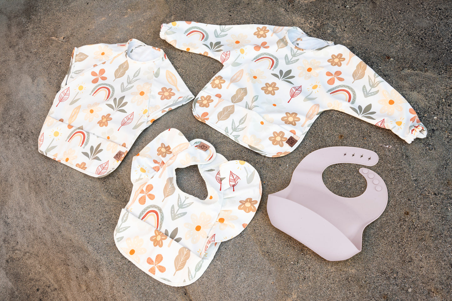 Bundle of Bibs - Earth and Petals