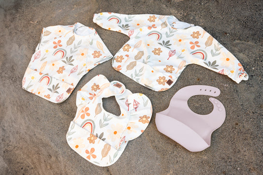 Bundle of Bibs - Earth and Petals