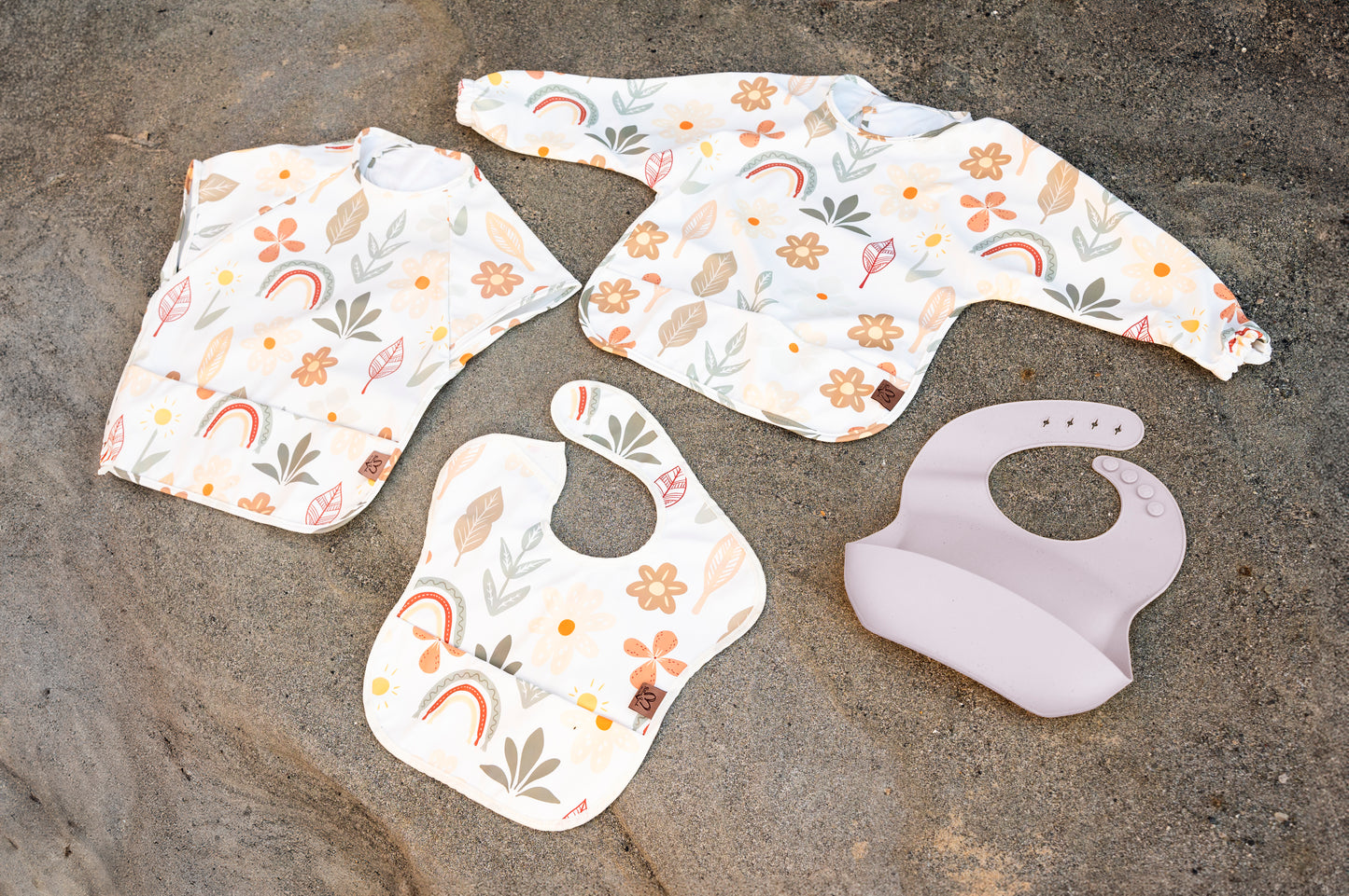 Bundle of Bibs - Earth and Petals